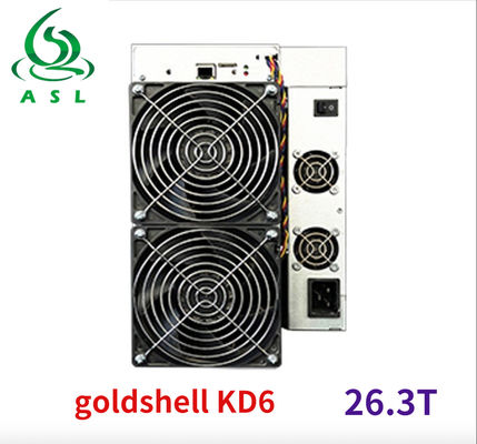 Goldshell KD6 Kadena Miner 29.2TH/S 29.5J/TH 2650W KDA Mining Machine